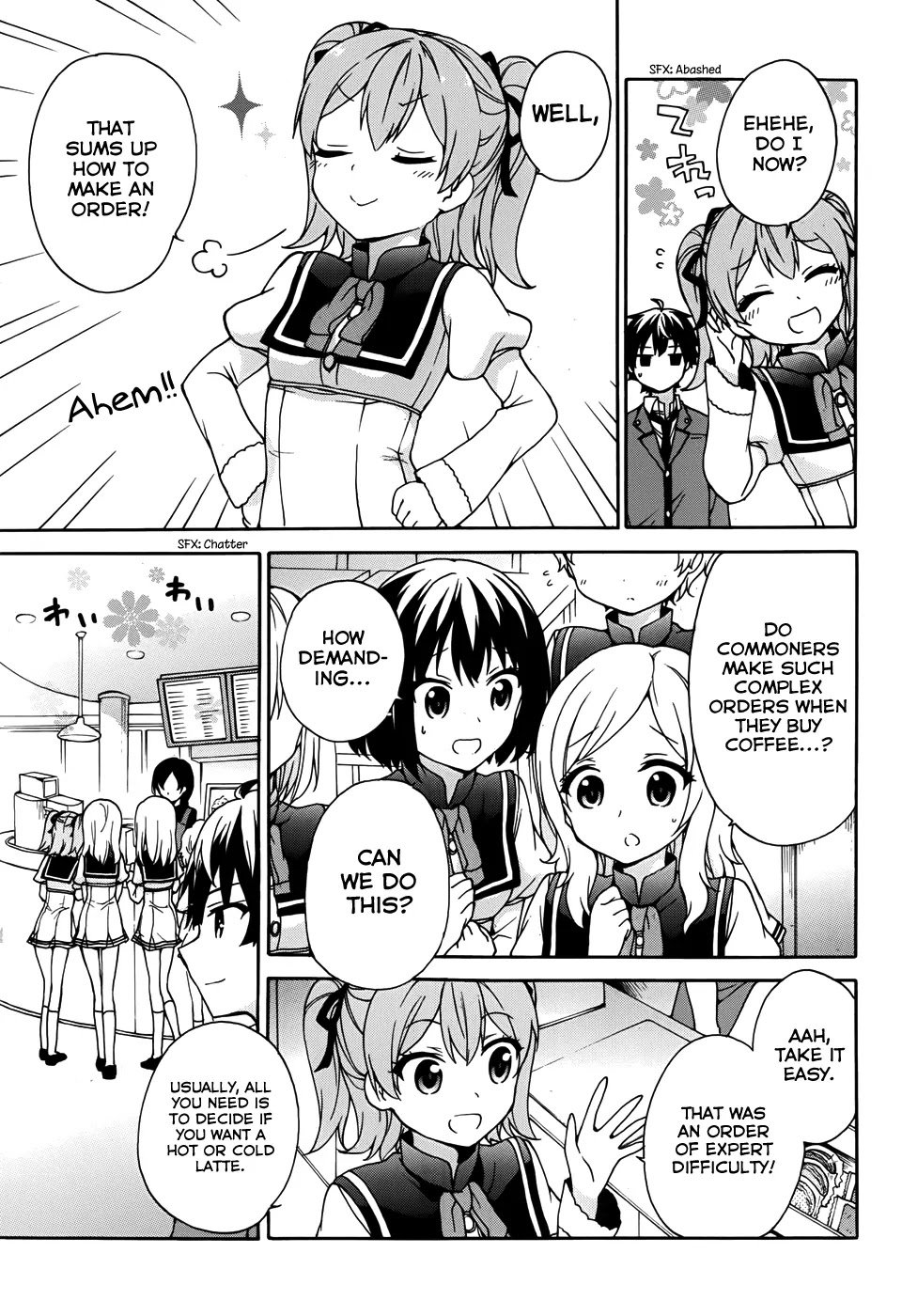 Ore ga Ojou-sama Gakkou ni "Shomin Sample" Toshite Rachirareta Ken Chapter 20 page 6 - Chapter 20: I Believe It Will Work