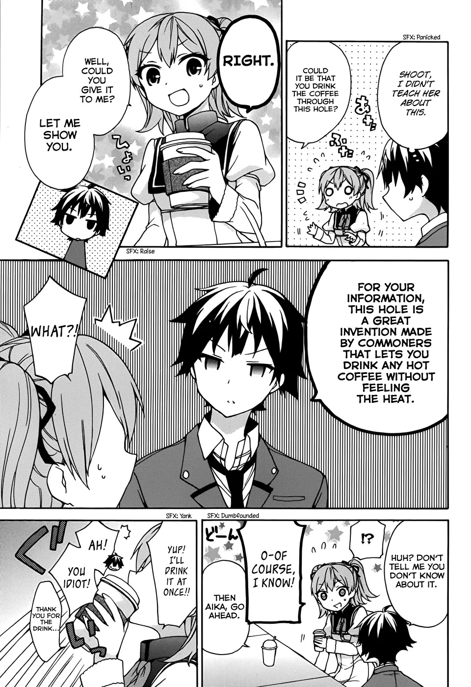 Ore ga Ojou-sama Gakkou ni "Shomin Sample" Toshite Rachirareta Ken Chapter 20 page 8 - Chapter 20: I Believe It Will Work