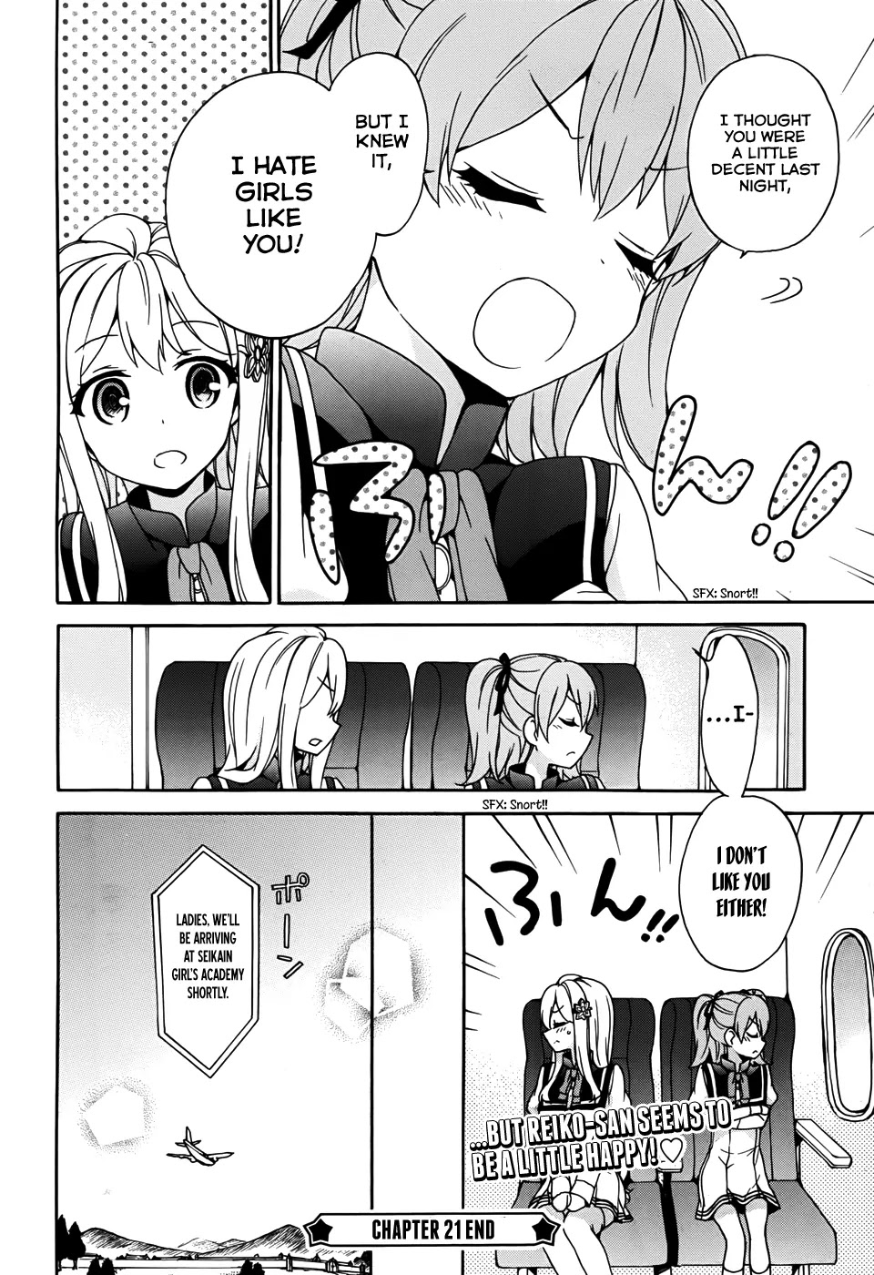 Ore ga Ojou-sama Gakkou ni "Shomin Sample" Toshite Rachirareta Ken Chapter 21 page 39 - Chapter 21: Miss Tsun-Pure's Main Feature
