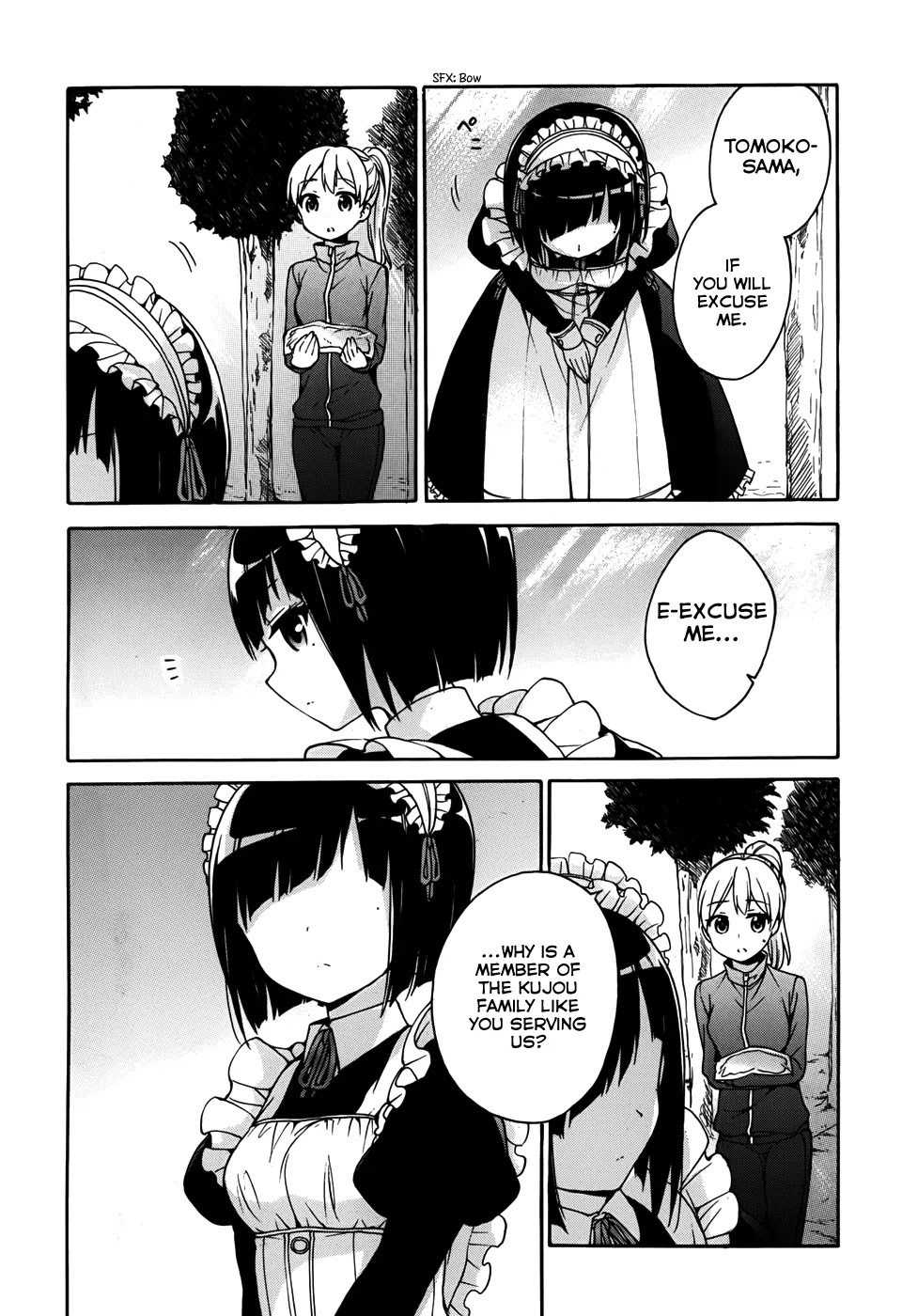 Ore ga Ojou-sama Gakkou ni "Shomin Sample" Toshite Rachirareta Ken Chapter 22 page 5 - Chapter 22: The Head-Maid's Morning Begins Early