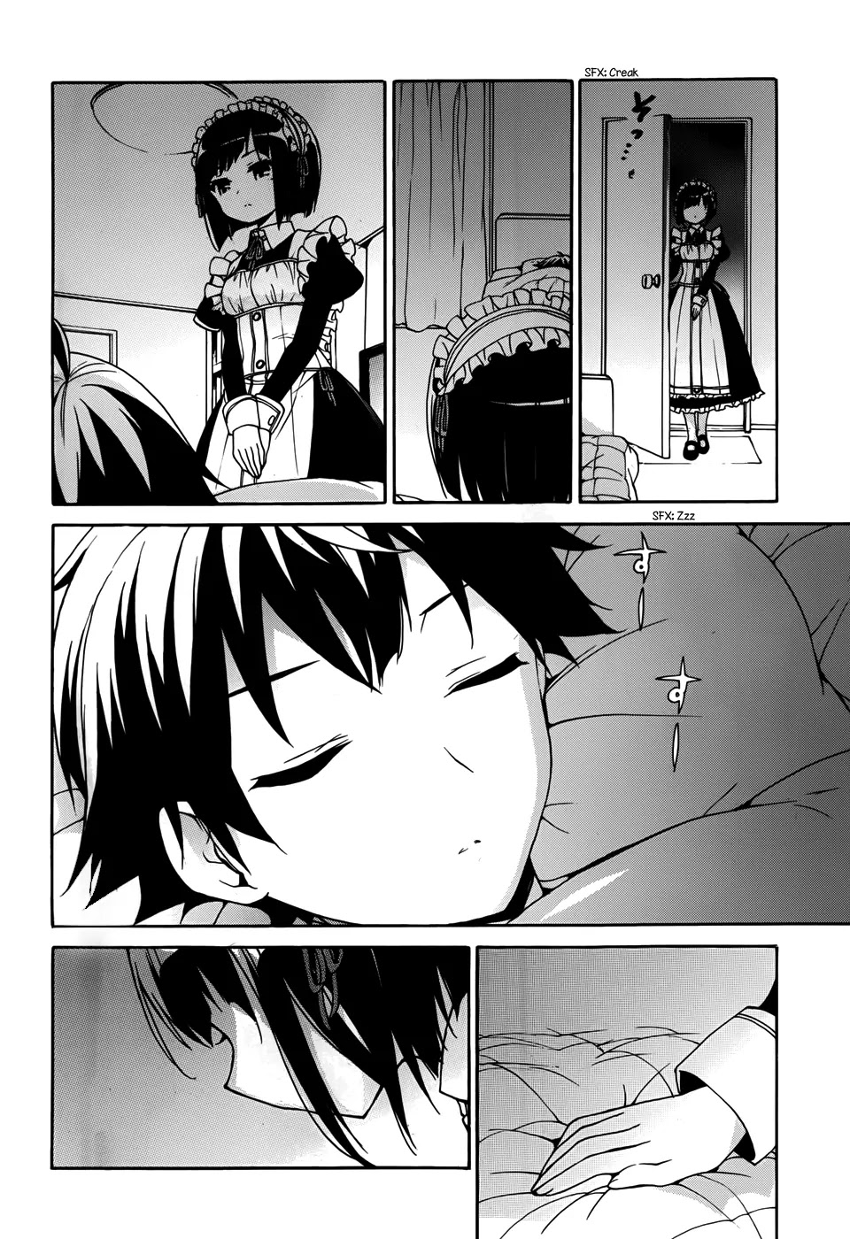 Ore ga Ojou-sama Gakkou ni "Shomin Sample" Toshite Rachirareta Ken Chapter 22 page 7 - Chapter 22: The Head-Maid's Morning Begins Early