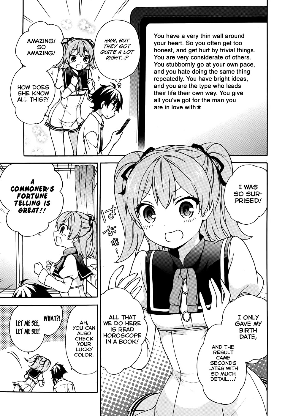 Ore ga Ojou-sama Gakkou ni "Shomin Sample" Toshite Rachirareta Ken Chapter 23 page 25 - Chapter 23: Unripe Beans are Immature Soybeans
