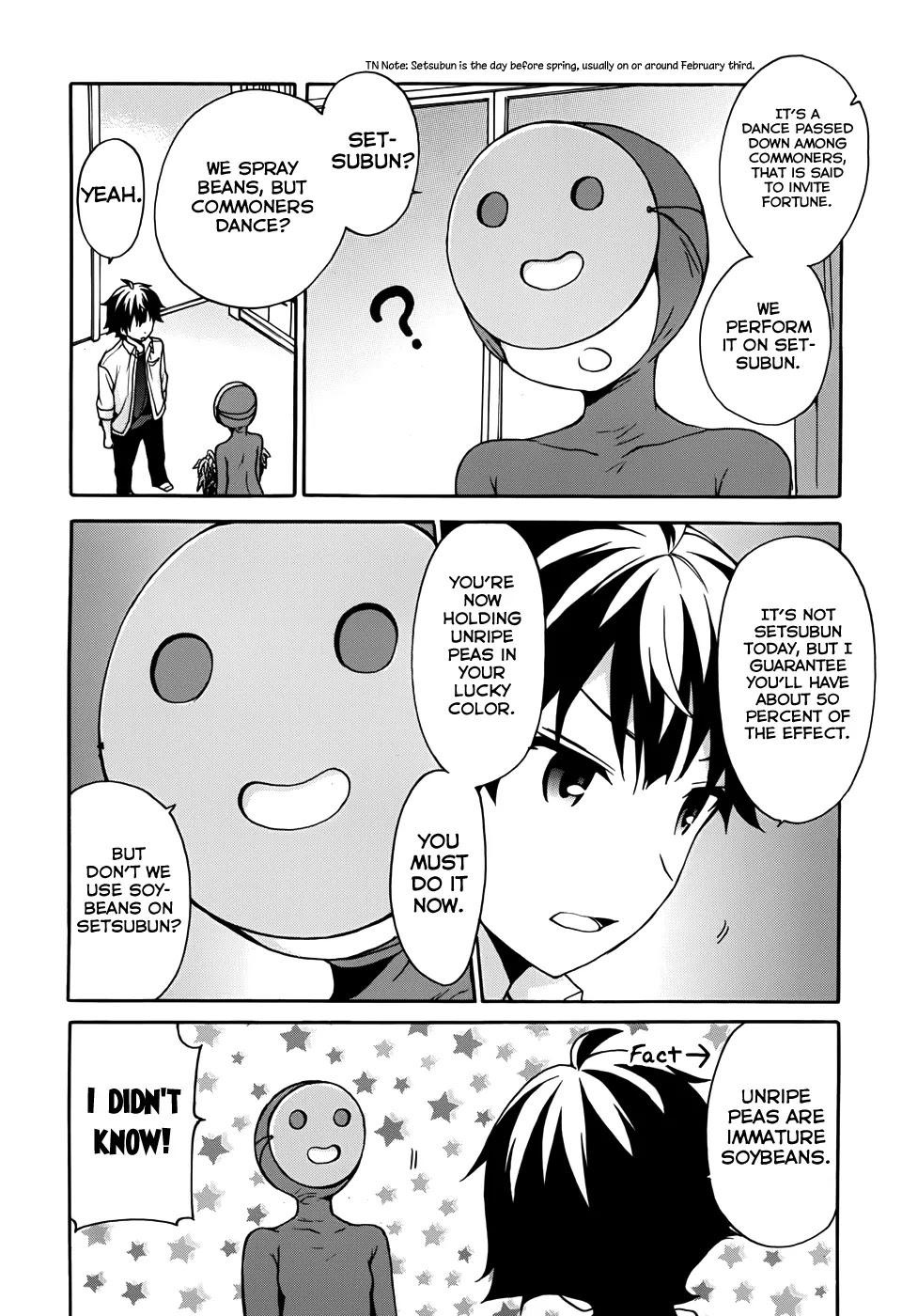 Ore ga Ojou-sama Gakkou ni "Shomin Sample" Toshite Rachirareta Ken Chapter 23 page 30 - Chapter 23: Unripe Beans are Immature Soybeans