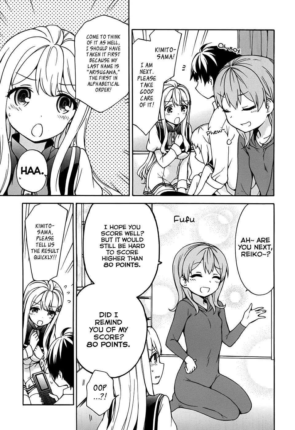 Ore ga Ojou-sama Gakkou ni "Shomin Sample" Toshite Rachirareta Ken Chapter 24 page 15 - Chapter 24: Aika-san, You Have Many Friends