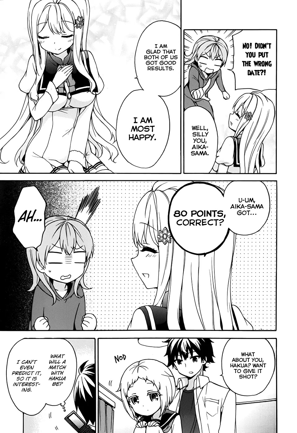 Ore ga Ojou-sama Gakkou ni "Shomin Sample" Toshite Rachirareta Ken Chapter 24 page 17 - Chapter 24: Aika-san, You Have Many Friends