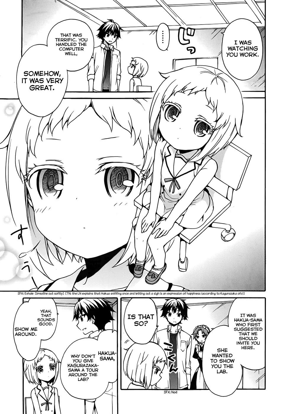 Ore ga Ojou-sama Gakkou ni "Shomin Sample" Toshite Rachirareta Ken Chapter 26 page 13 - Chapter 26: Kagurazaka-sama Has Come!!