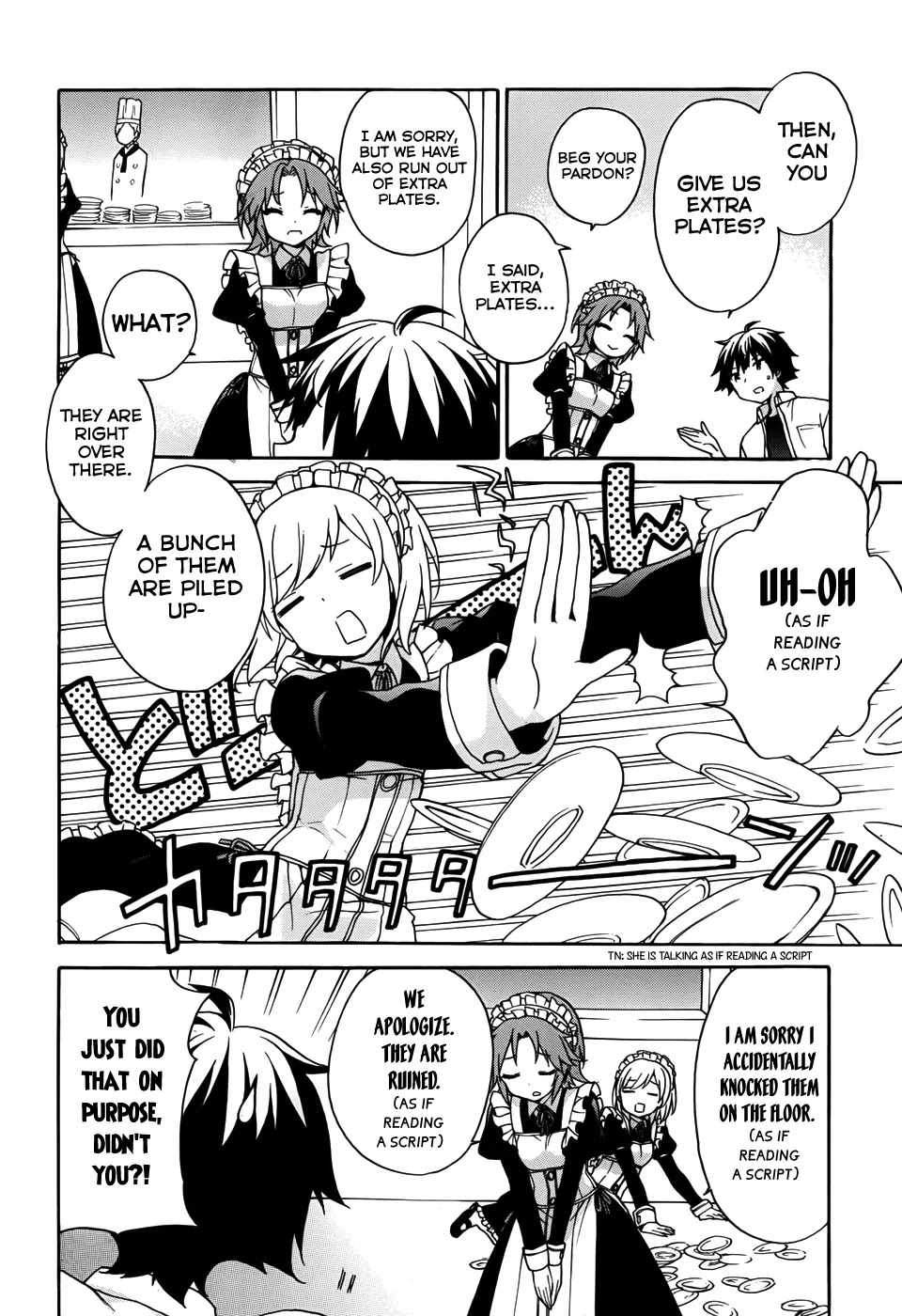 Ore ga Ojou-sama Gakkou ni "Shomin Sample" Toshite Rachirareta Ken Chapter 26 page 24 - Chapter 26: Kagurazaka-sama Has Come!!