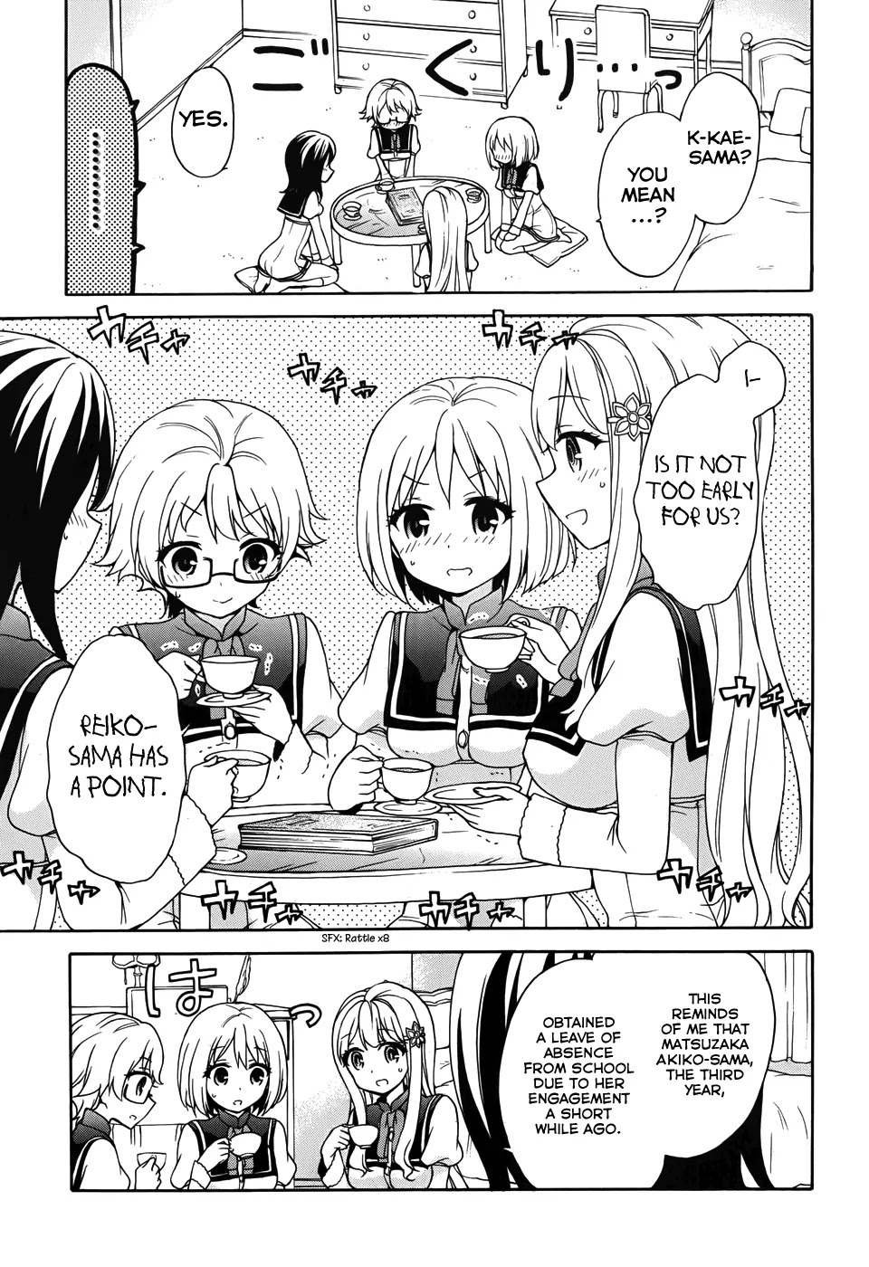 Ore ga Ojou-sama Gakkou ni "Shomin Sample" Toshite Rachirareta Ken Chapter 27 page 13 - Chapter 27: Running So Fast That Your Skirt Pleats Are All Rumpled