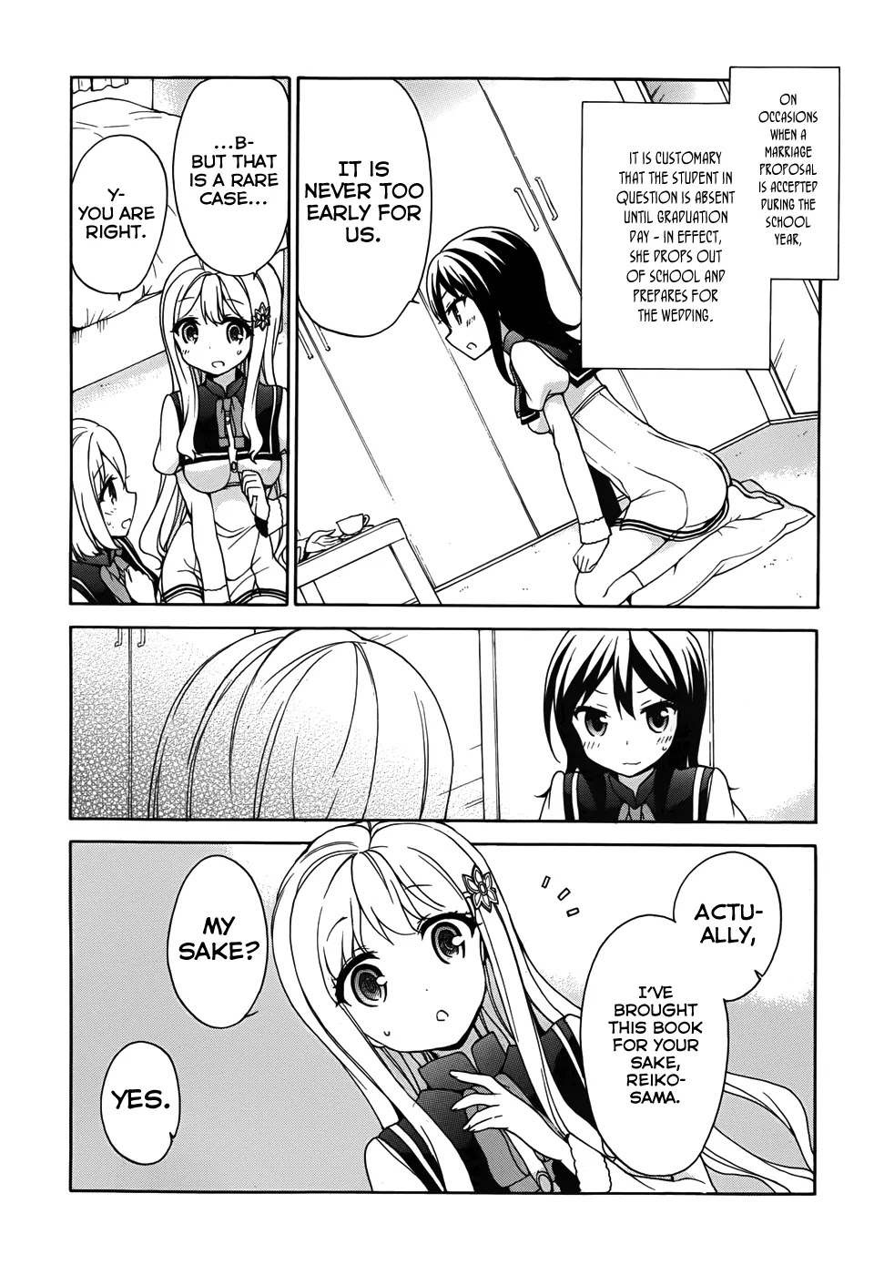 Ore ga Ojou-sama Gakkou ni "Shomin Sample" Toshite Rachirareta Ken Chapter 27 page 14 - Chapter 27: Running So Fast That Your Skirt Pleats Are All Rumpled