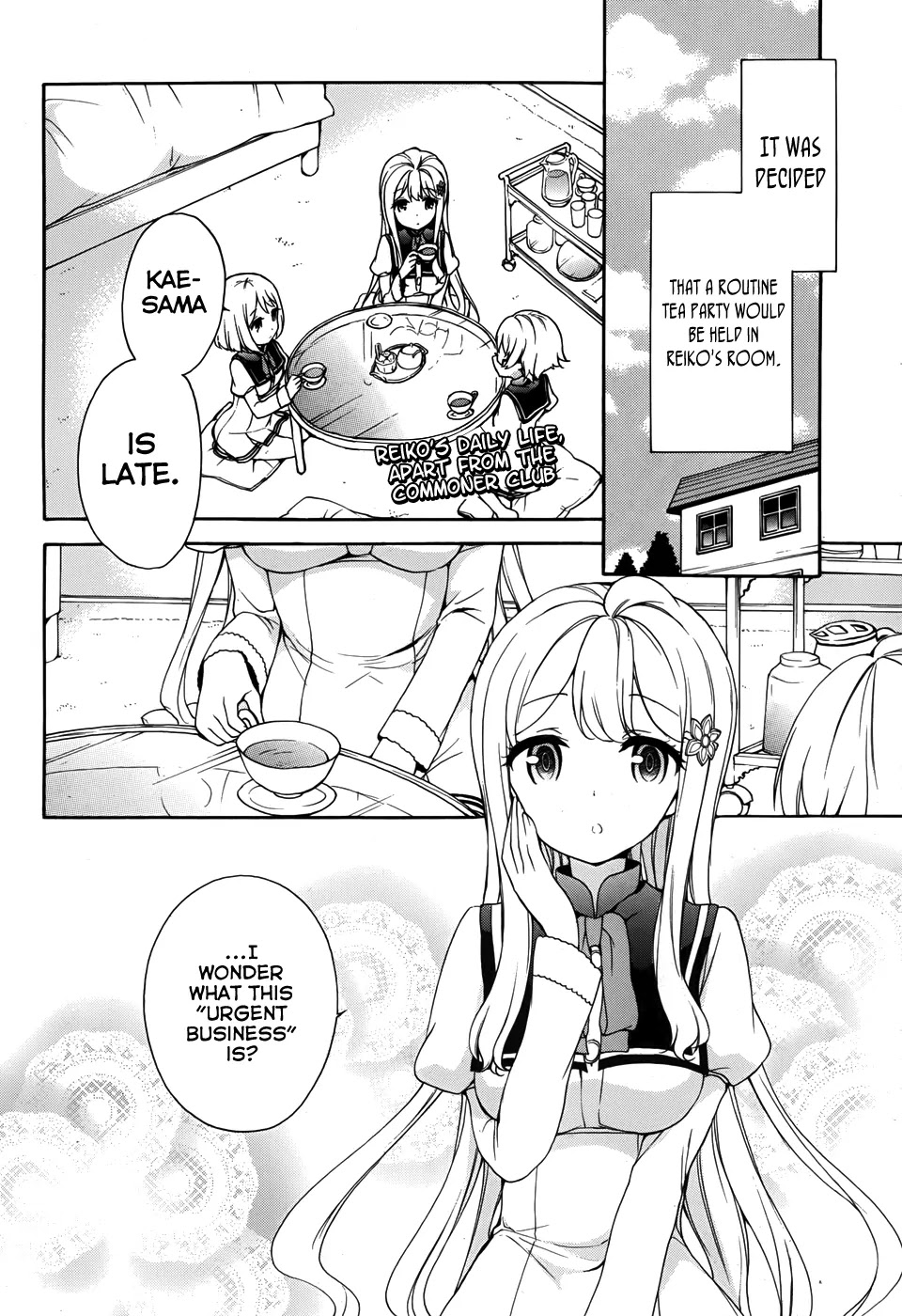 Ore ga Ojou-sama Gakkou ni "Shomin Sample" Toshite Rachirareta Ken Chapter 27 page 4 - Chapter 27: Running So Fast That Your Skirt Pleats Are All Rumpled