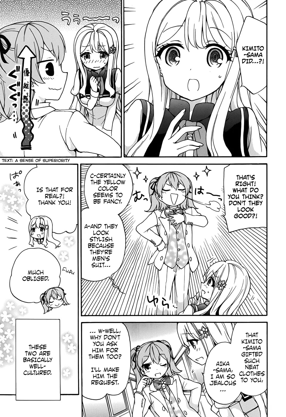 Ore ga Ojou-sama Gakkou ni "Shomin Sample" Toshite Rachirareta Ken Chapter 28 page 28 - Chapter 28: It's been bothering me for awhile, but what the heck does it mean by...