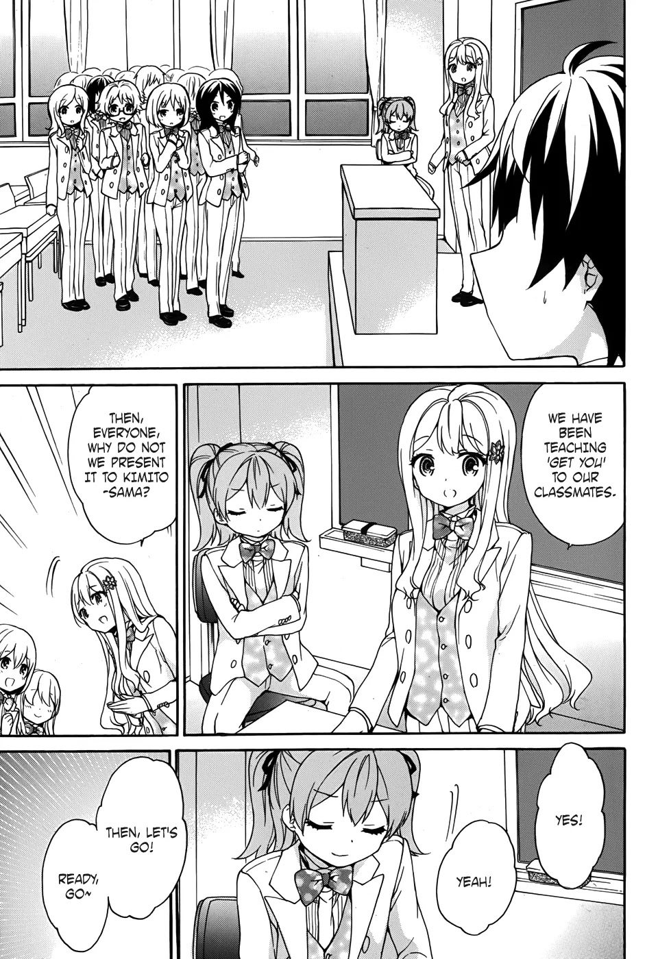Ore ga Ojou-sama Gakkou ni "Shomin Sample" Toshite Rachirareta Ken Chapter 28 page 34 - Chapter 28: It's been bothering me for awhile, but what the heck does it mean by...