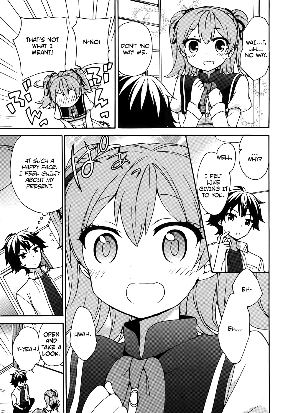 Ore ga Ojou-sama Gakkou ni "Shomin Sample" Toshite Rachirareta Ken Chapter 28 page 6 - Chapter 28: It's been bothering me for awhile, but what the heck does it mean by...