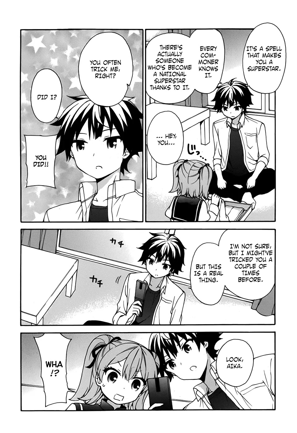 Ore ga Ojou-sama Gakkou ni "Shomin Sample" Toshite Rachirareta Ken Chapter 28 page 9 - Chapter 28: It's been bothering me for awhile, but what the heck does it mean by...