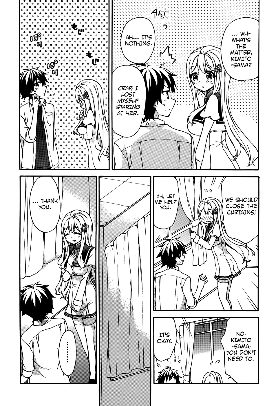 Ore ga Ojou-sama Gakkou ni "Shomin Sample" Toshite Rachirareta Ken Chapter 29 page 15 - Chapter 29: Was the sky you looked up at different from This One, Kimito-sama?
