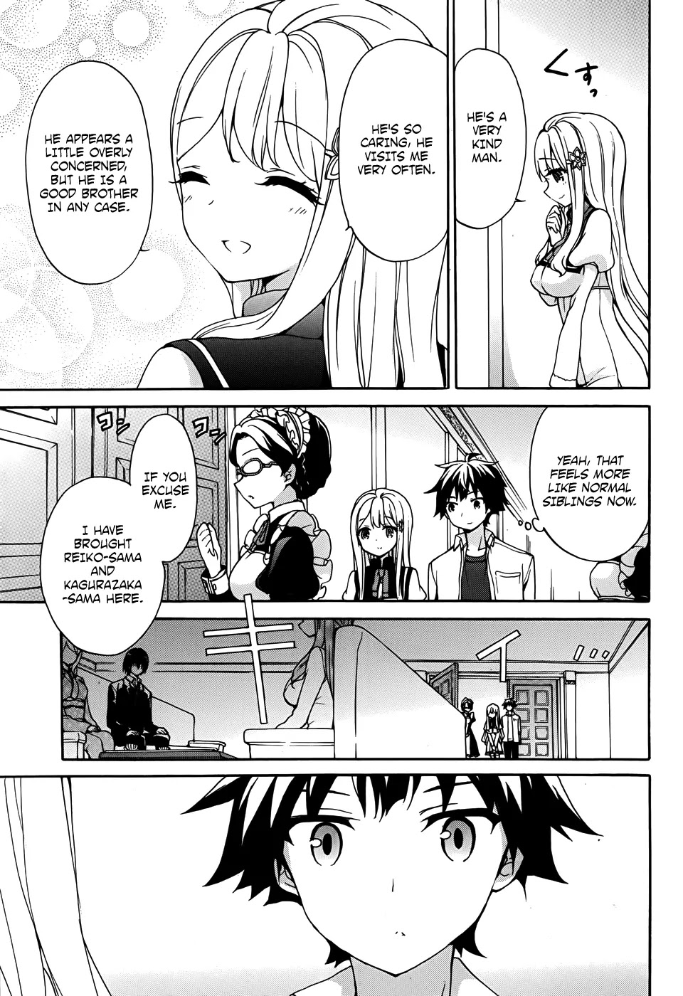 Ore ga Ojou-sama Gakkou ni "Shomin Sample" Toshite Rachirareta Ken Chapter 29 page 28 - Chapter 29: Was the sky you looked up at different from This One, Kimito-sama?