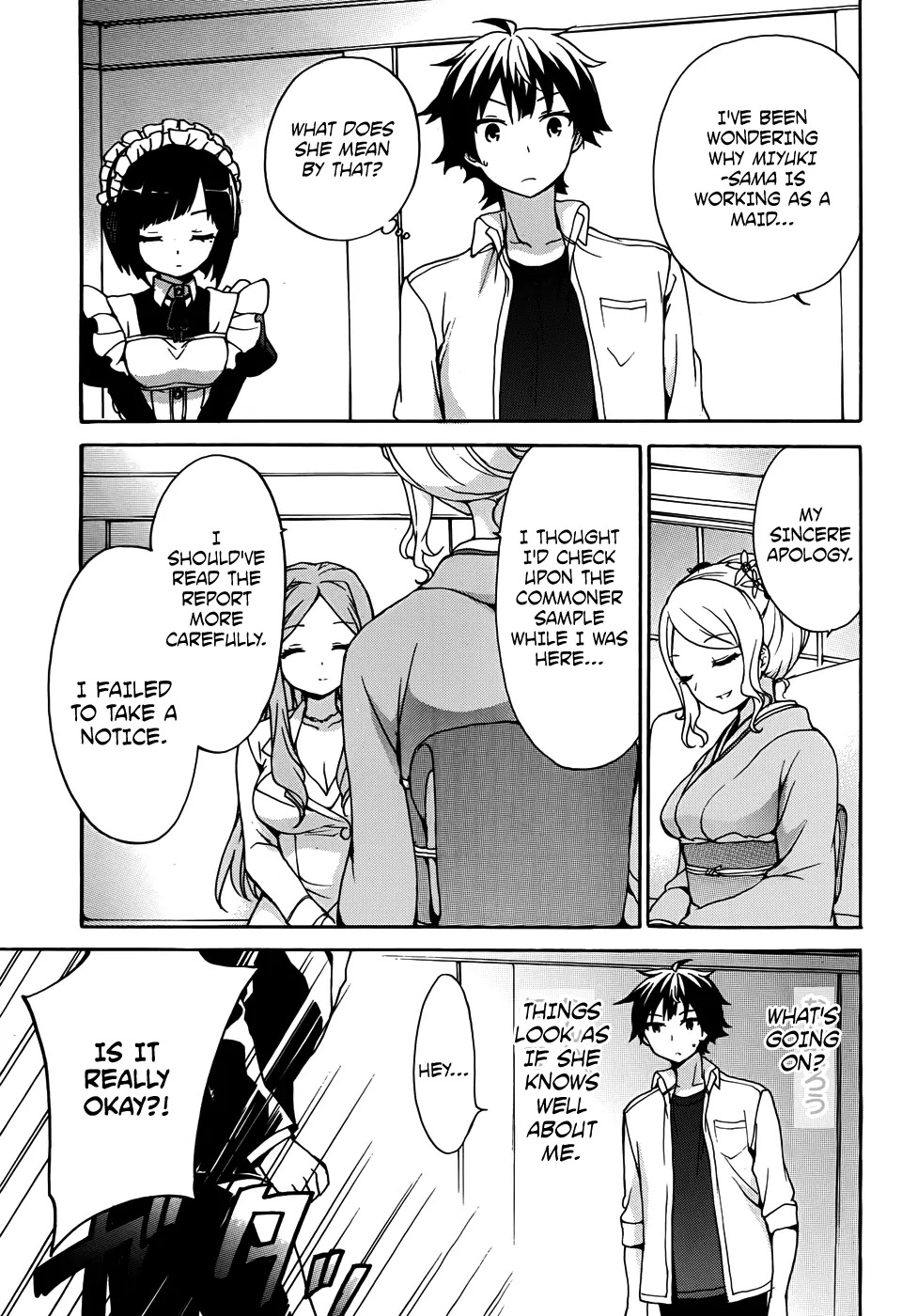 Ore ga Ojou-sama Gakkou ni "Shomin Sample" Toshite Rachirareta Ken Chapter 29 page 32 - Chapter 29: Was the sky you looked up at different from This One, Kimito-sama?