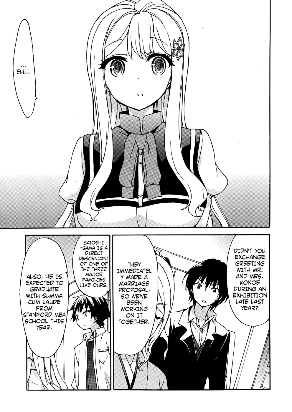 Ore ga Ojou-sama Gakkou ni "Shomin Sample" Toshite Rachirareta Ken Chapter 29 page 40 - Chapter 29: Was the sky you looked up at different from This One, Kimito-sama?