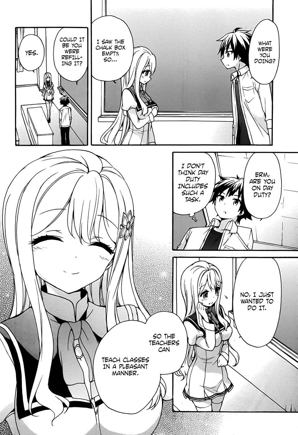 Ore ga Ojou-sama Gakkou ni "Shomin Sample" Toshite Rachirareta Ken Chapter 29 page 9 - Chapter 29: Was the sky you looked up at different from This One, Kimito-sama?