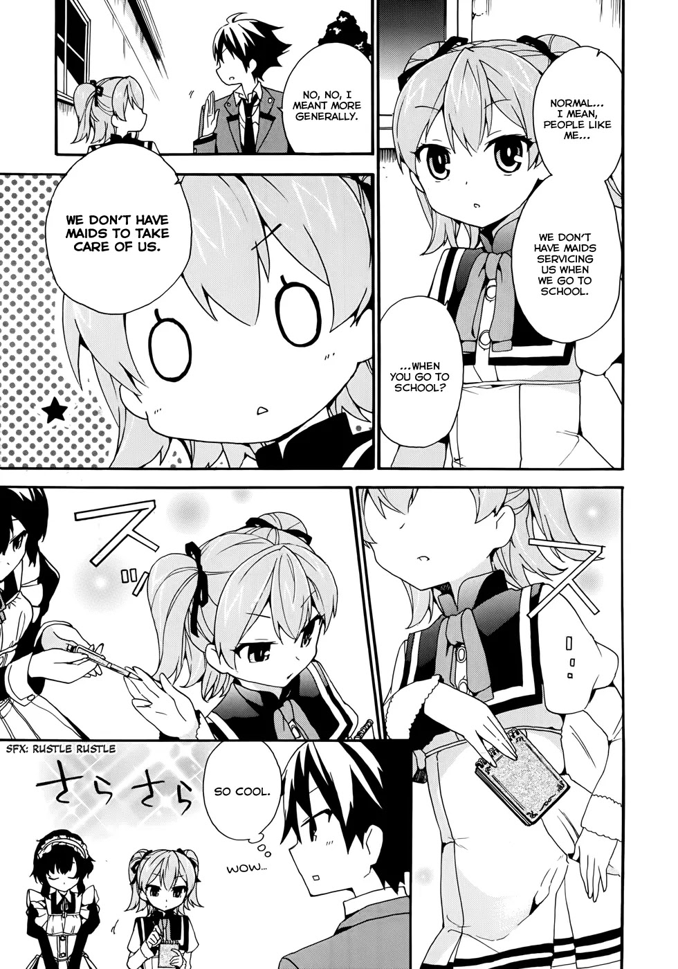 Ore ga Ojou-sama Gakkou ni "Shomin Sample" Toshite Rachirareta Ken Chapter 3 page 12 - Chapter 3: A Pure Hearted Maiden