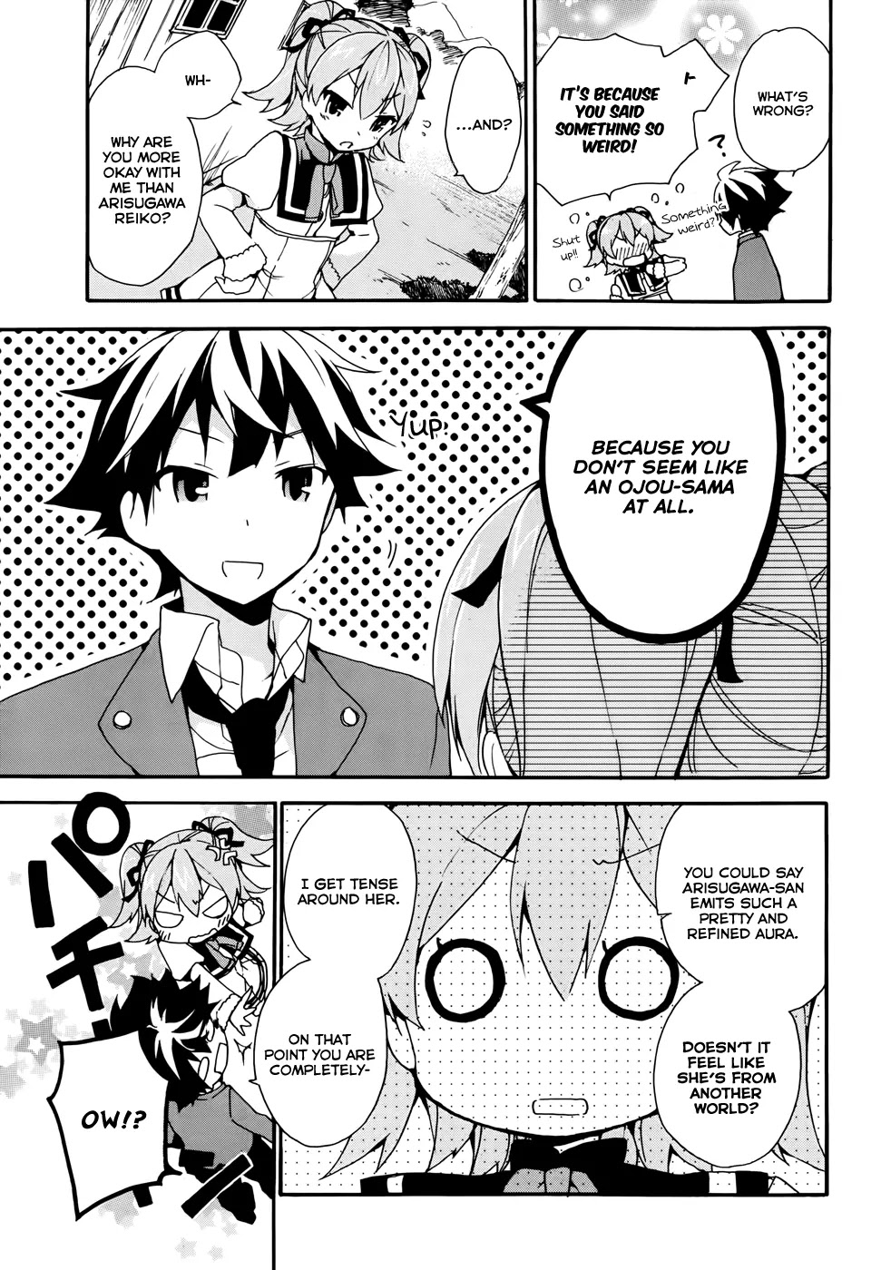 Ore ga Ojou-sama Gakkou ni "Shomin Sample" Toshite Rachirareta Ken Chapter 3 page 18 - Chapter 3: A Pure Hearted Maiden
