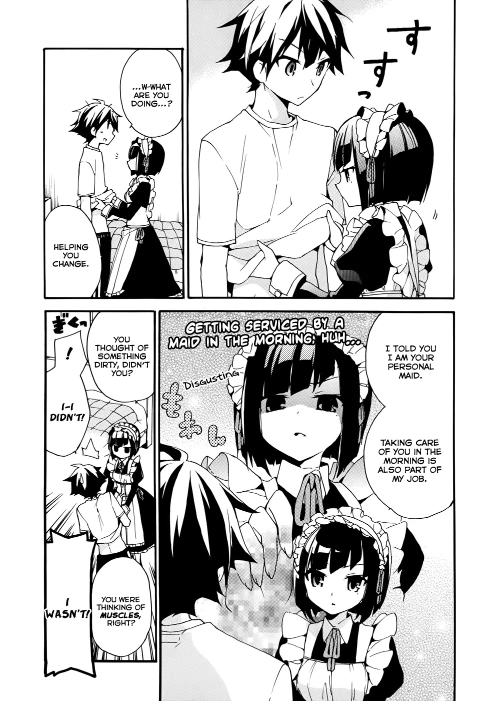 Ore ga Ojou-sama Gakkou ni "Shomin Sample" Toshite Rachirareta Ken Chapter 3 page 6 - Chapter 3: A Pure Hearted Maiden