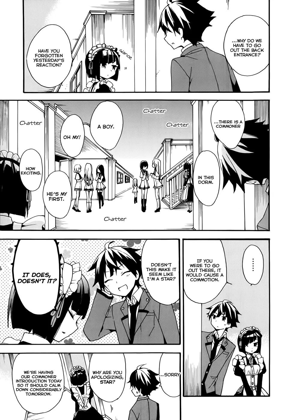 Ore ga Ojou-sama Gakkou ni "Shomin Sample" Toshite Rachirareta Ken Chapter 3 page 8 - Chapter 3: A Pure Hearted Maiden