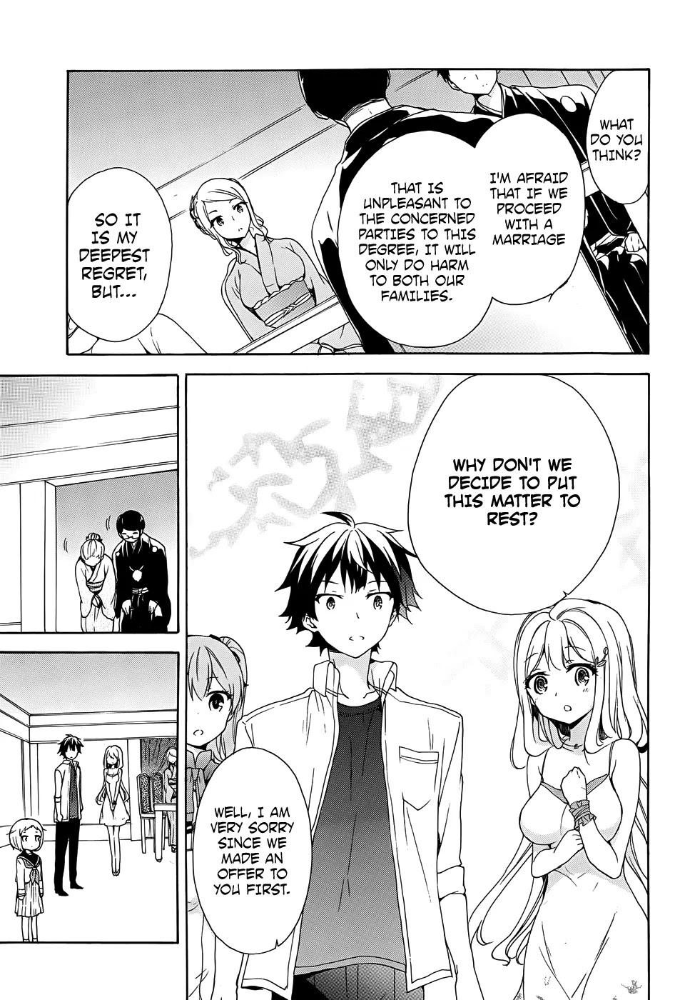 Ore ga Ojou-sama Gakkou ni "Shomin Sample" Toshite Rachirareta Ken Chapter 32 page 18 - Chapter 32: I Shall... Harass You All the Time until You Get Divorced