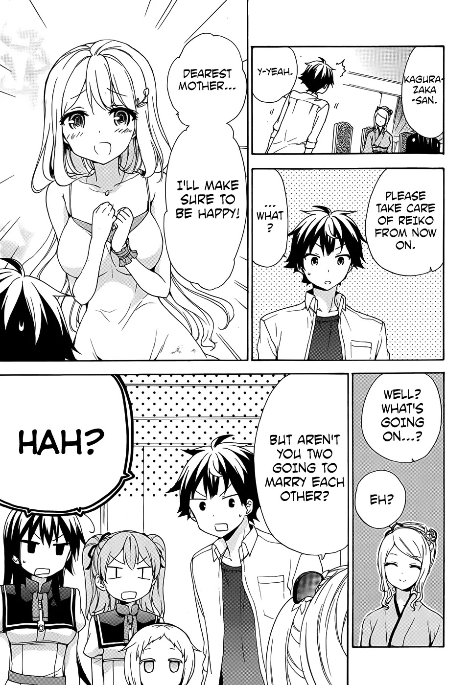 Ore ga Ojou-sama Gakkou ni "Shomin Sample" Toshite Rachirareta Ken Chapter 32 page 22 - Chapter 32: I Shall... Harass You All the Time until You Get Divorced