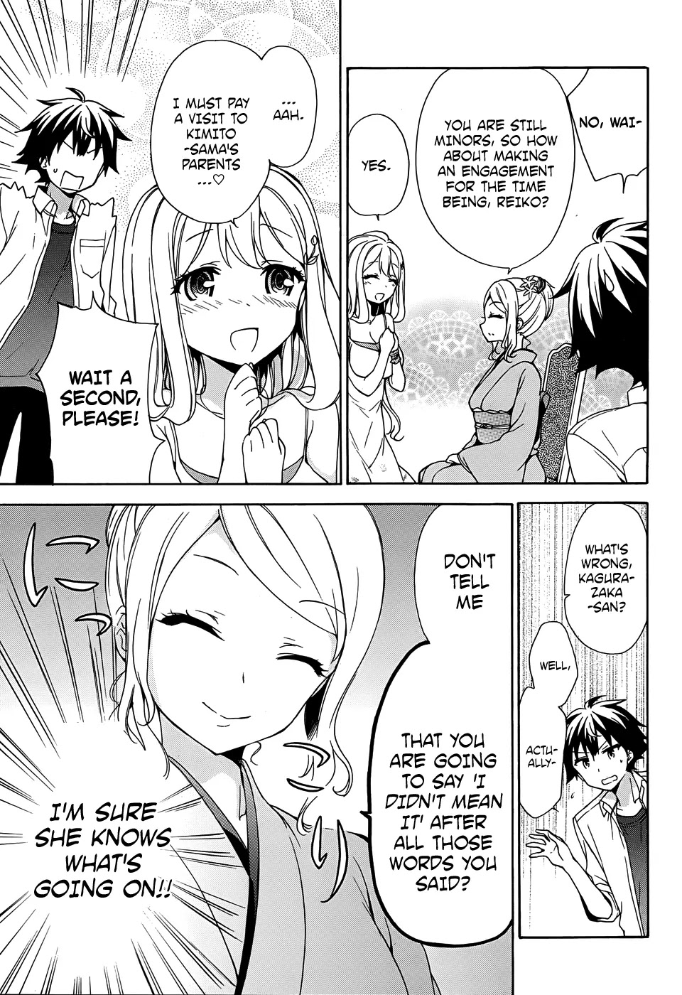 Ore ga Ojou-sama Gakkou ni "Shomin Sample" Toshite Rachirareta Ken Chapter 32 page 24 - Chapter 32: I Shall... Harass You All the Time until You Get Divorced