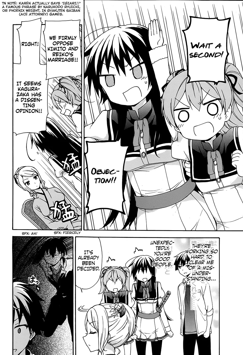 Ore ga Ojou-sama Gakkou ni "Shomin Sample" Toshite Rachirareta Ken Chapter 32 page 27 - Chapter 32: I Shall... Harass You All the Time until You Get Divorced