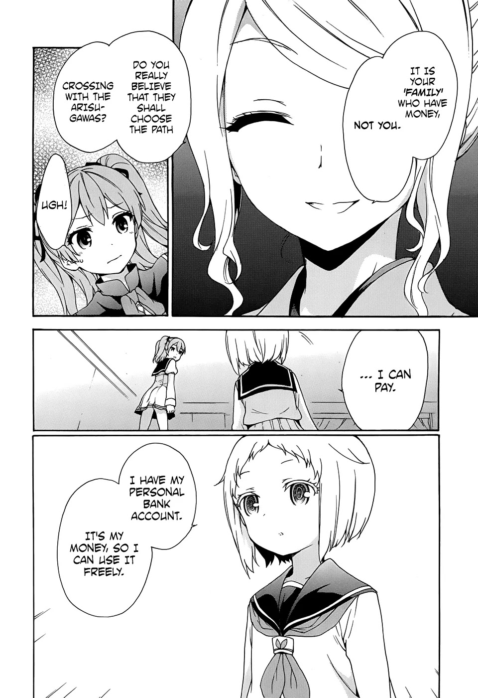 Ore ga Ojou-sama Gakkou ni "Shomin Sample" Toshite Rachirareta Ken Chapter 32 page 9 - Chapter 32: I Shall... Harass You All the Time until You Get Divorced