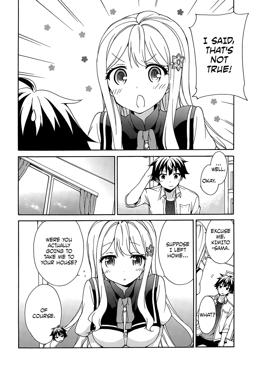 Ore ga Ojou-sama Gakkou ni "Shomin Sample" Toshite Rachirareta Ken Chapter 33 page 11 - Chapter 33: Just Like Ninjas in the Americans' Imagination