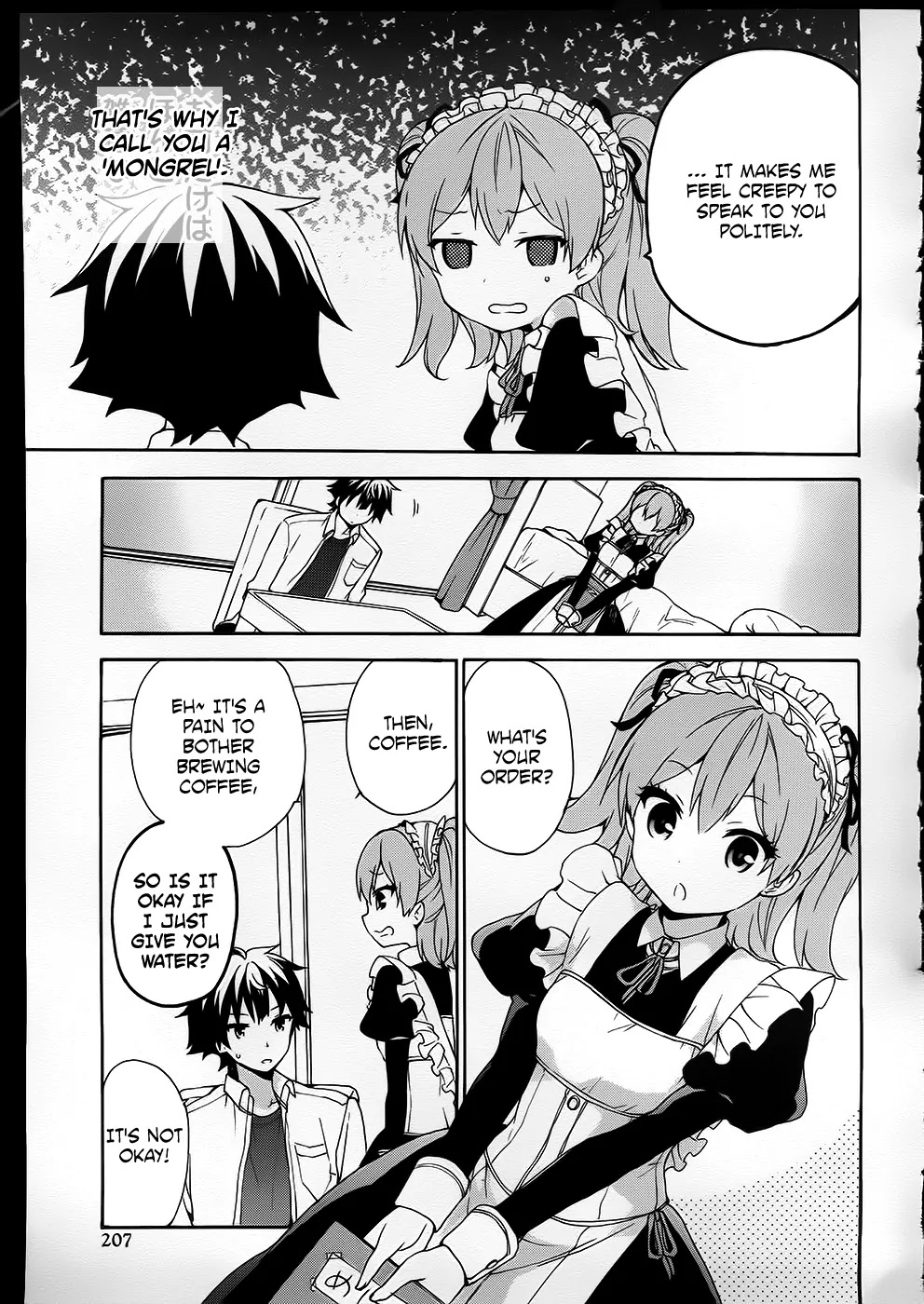 Ore ga Ojou-sama Gakkou ni "Shomin Sample" Toshite Rachirareta Ken Chapter 34 page 4 - Chapter 34: Curse On You Tone-deaf Girl!!