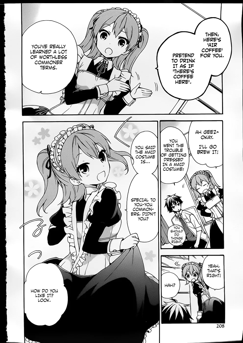Ore ga Ojou-sama Gakkou ni "Shomin Sample" Toshite Rachirareta Ken Chapter 34 page 5 - Chapter 34: Curse On You Tone-deaf Girl!!