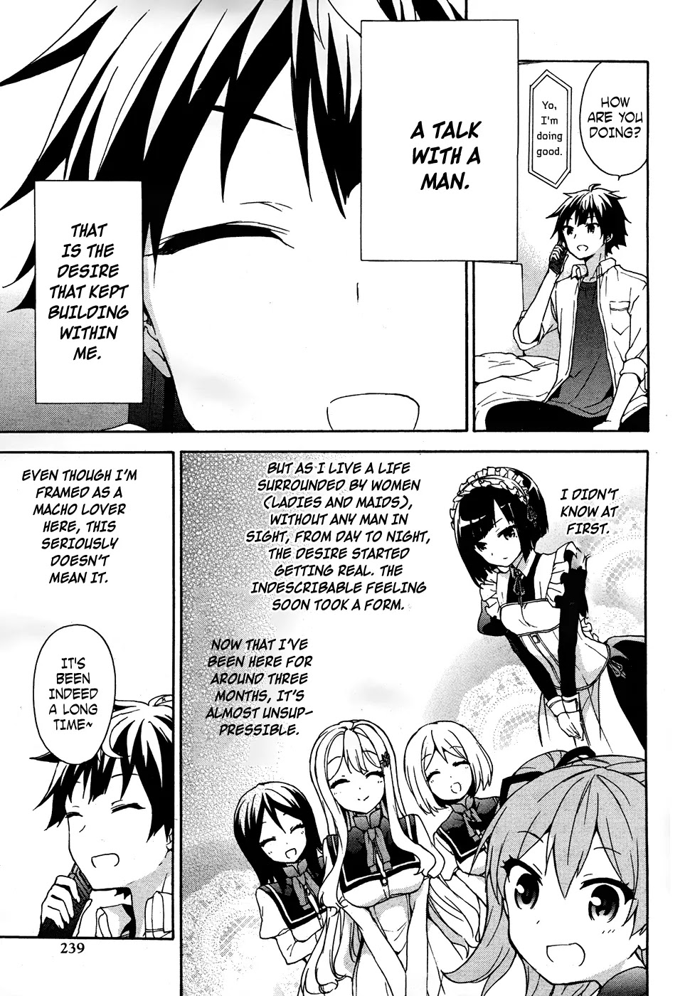 Ore ga Ojou-sama Gakkou ni "Shomin Sample" Toshite Rachirareta Ken Chapter 35 page 10 - Chapter 35: It's Not Like I Have Some Specific Business With You, But...