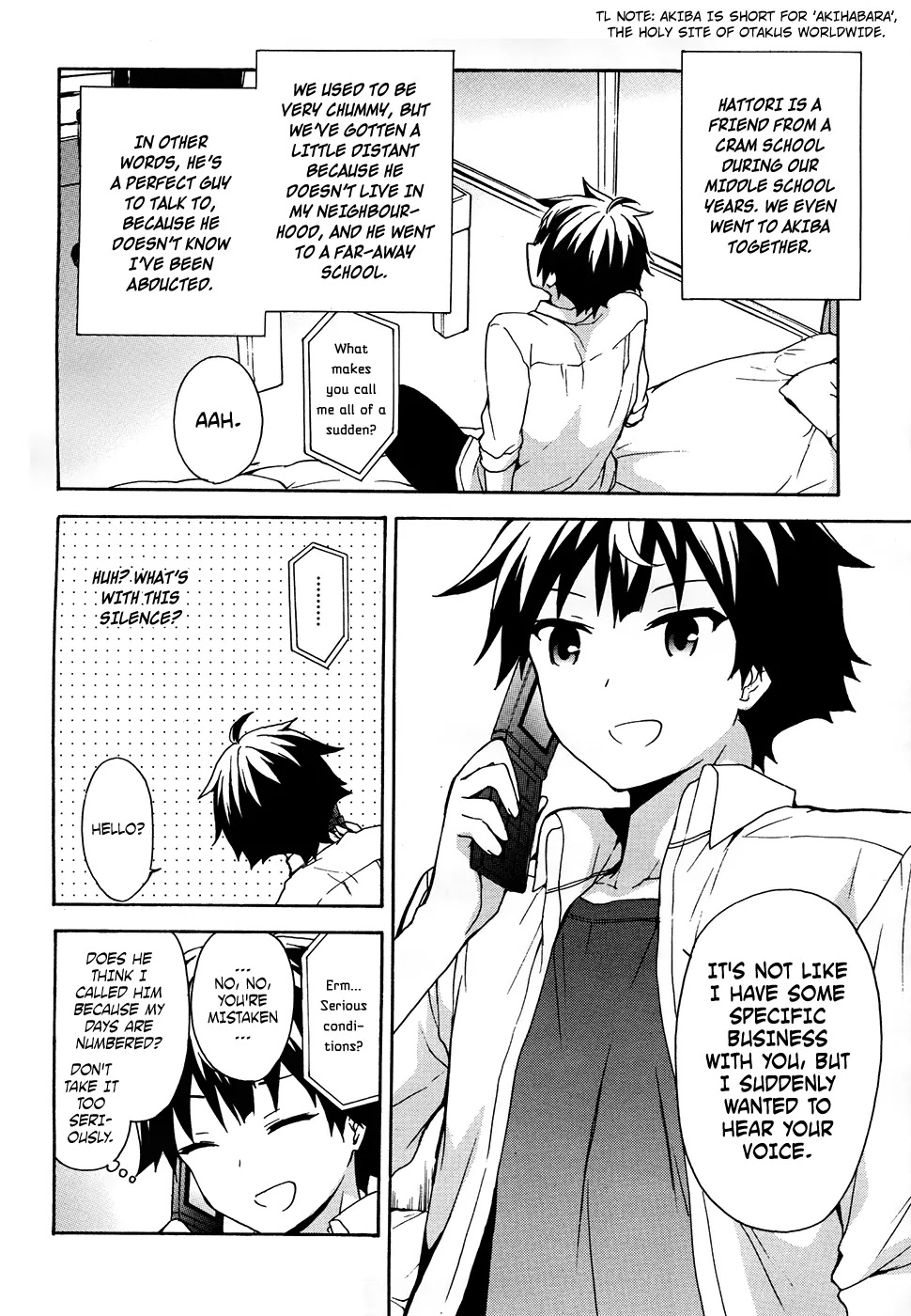 Ore ga Ojou-sama Gakkou ni "Shomin Sample" Toshite Rachirareta Ken Chapter 35 page 11 - Chapter 35: It's Not Like I Have Some Specific Business With You, But...