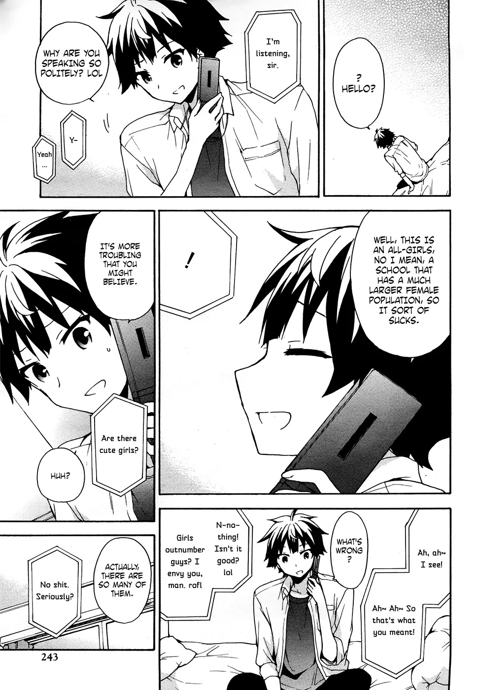 Ore ga Ojou-sama Gakkou ni "Shomin Sample" Toshite Rachirareta Ken Chapter 35 page 14 - Chapter 35: It's Not Like I Have Some Specific Business With You, But...
