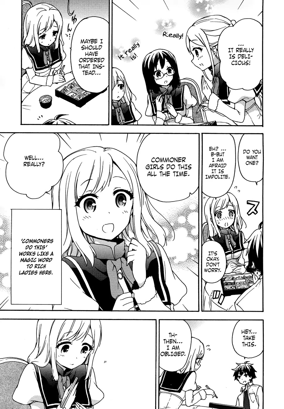 Ore ga Ojou-sama Gakkou ni "Shomin Sample" Toshite Rachirareta Ken Chapter 35 page 4 - Chapter 35: It's Not Like I Have Some Specific Business With You, But...