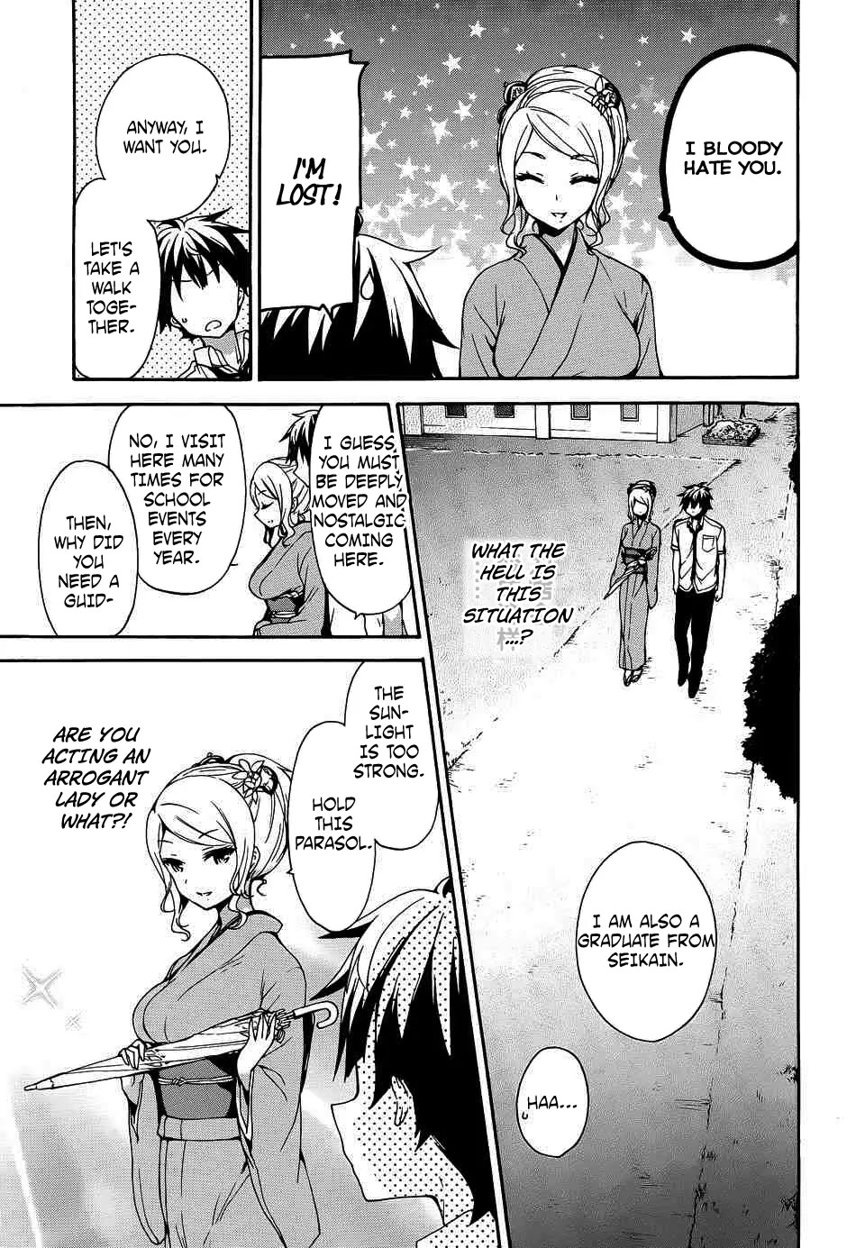 Ore ga Ojou-sama Gakkou ni "Shomin Sample" Toshite Rachirareta Ken Chapter 38 page 12 - Chapter 38: Taste Great