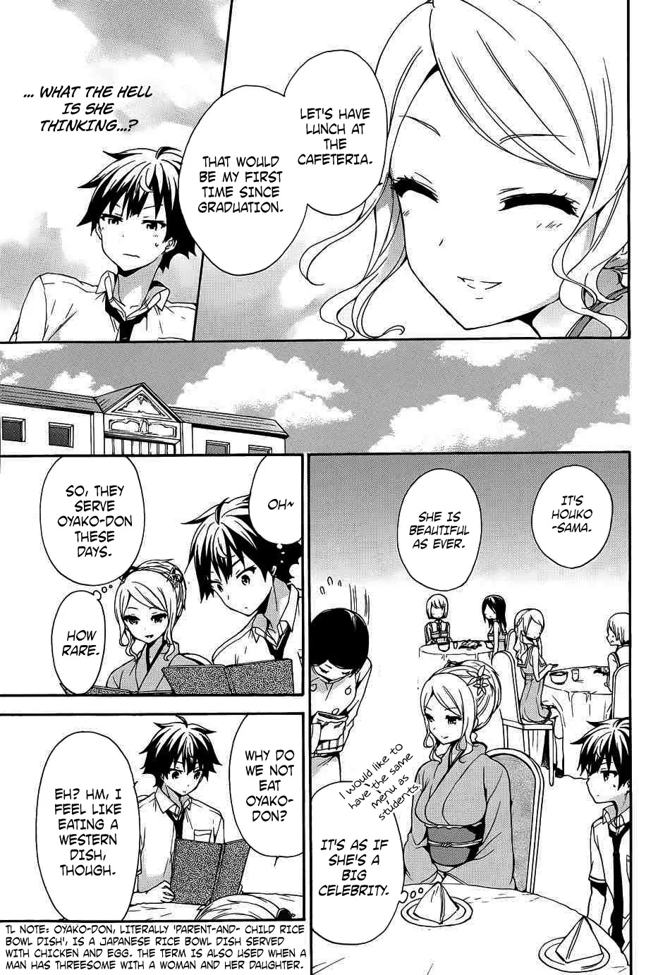 Ore ga Ojou-sama Gakkou ni "Shomin Sample" Toshite Rachirareta Ken Chapter 38 page 14 - Chapter 38: Taste Great