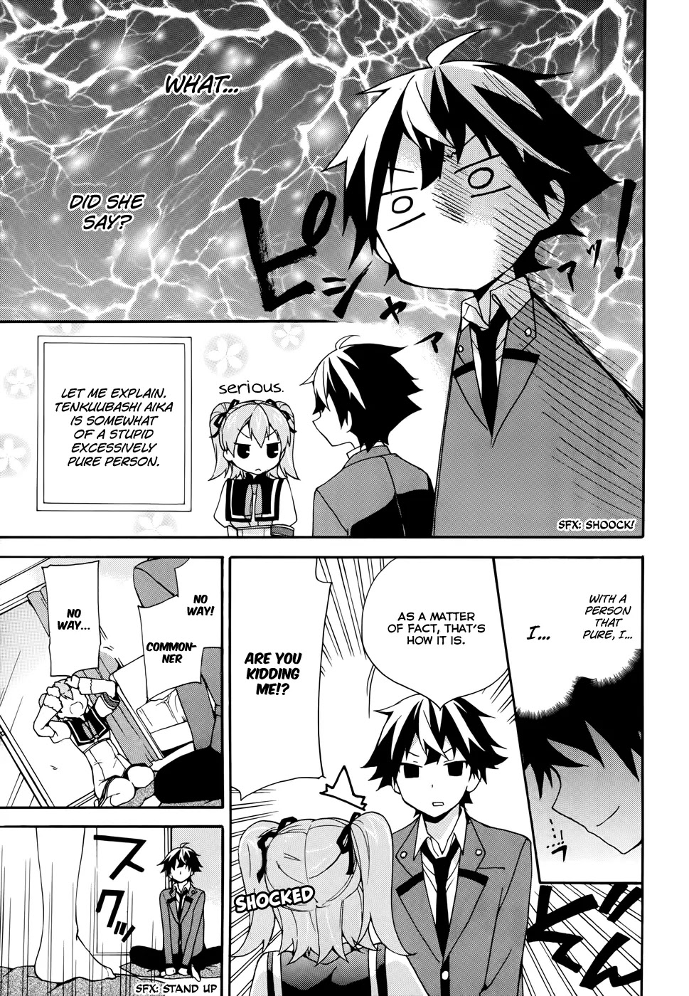 Ore ga Ojou-sama Gakkou ni "Shomin Sample" Toshite Rachirareta Ken Chapter 4 page 12 - Chapter 4: Got You!