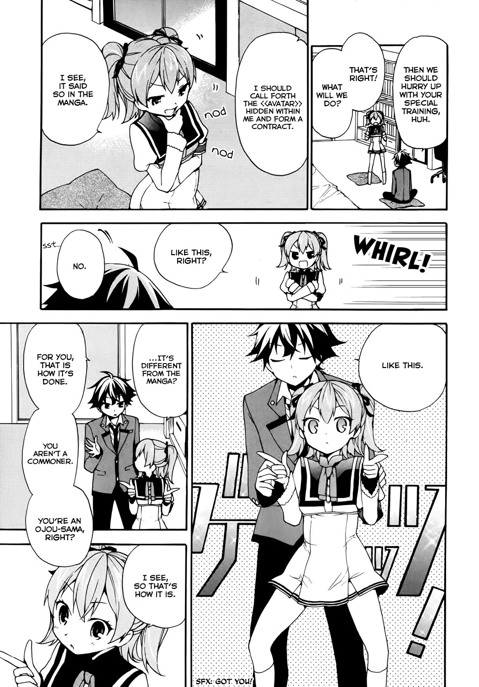 Ore ga Ojou-sama Gakkou ni "Shomin Sample" Toshite Rachirareta Ken Chapter 4 page 14 - Chapter 4: Got You!