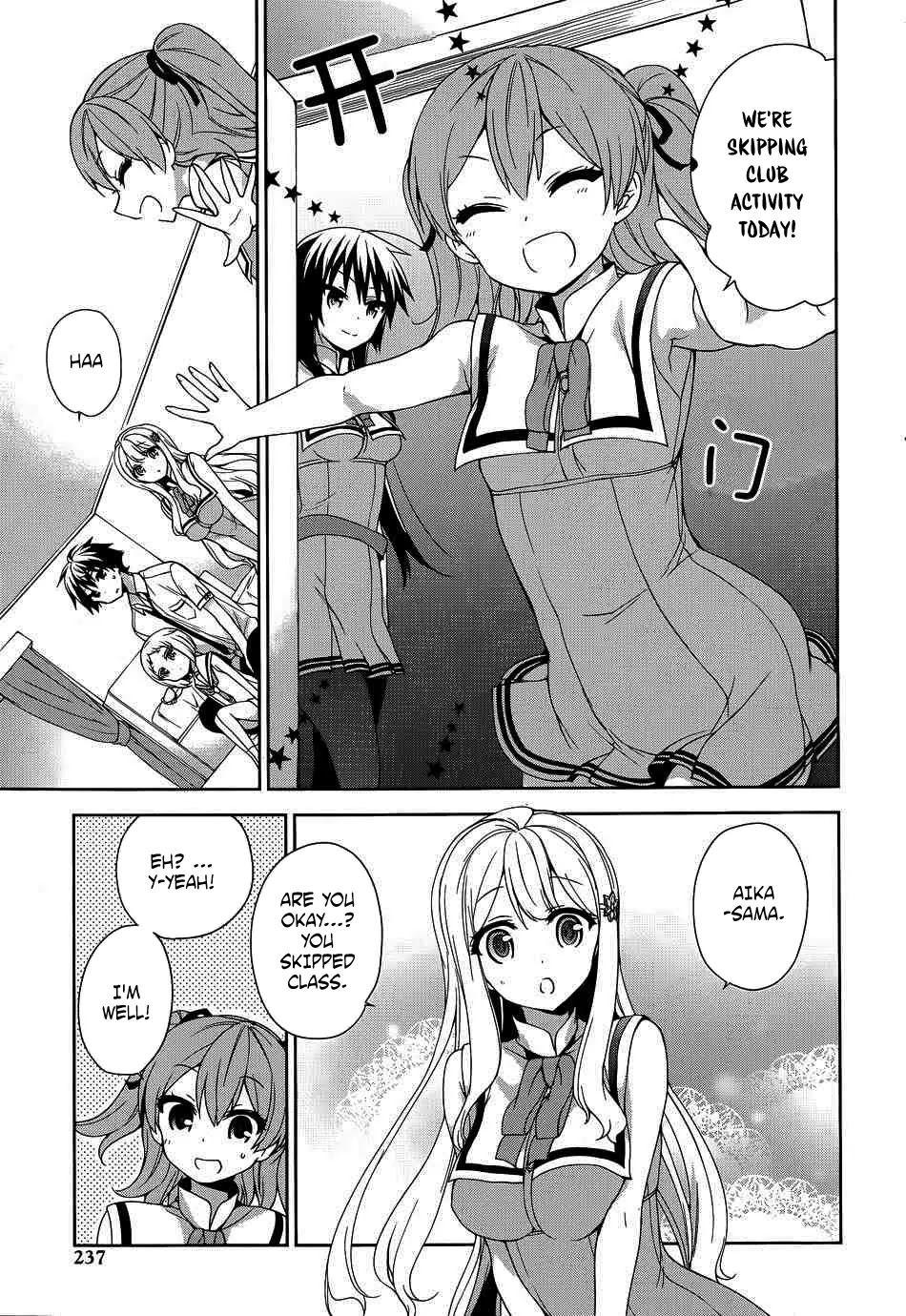 Ore ga Ojou-sama Gakkou ni "Shomin Sample" Toshite Rachirareta Ken Chapter 40 page 37 - Chapter 40: In A Great Vortex of Complementarity