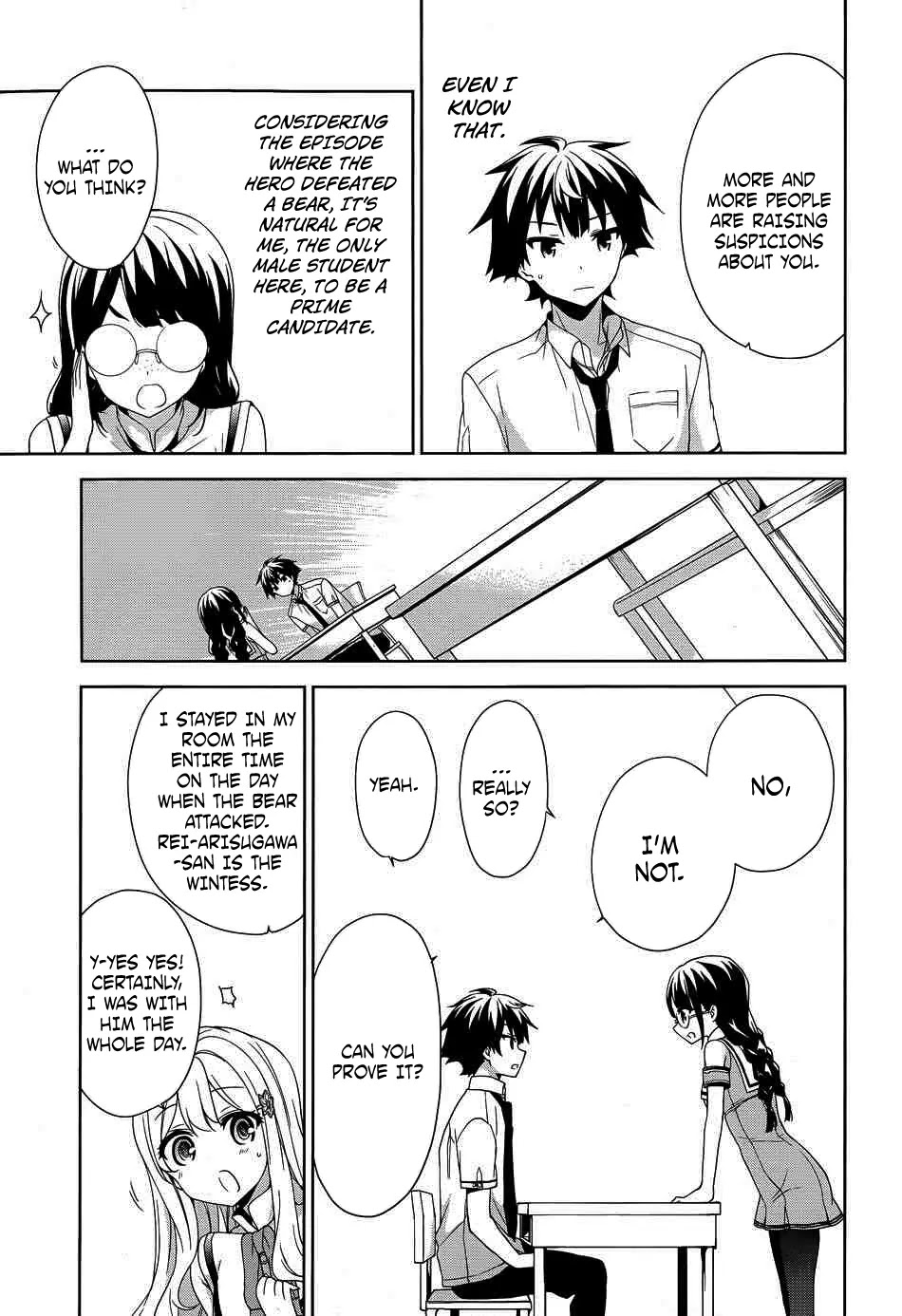 Ore ga Ojou-sama Gakkou ni "Shomin Sample" Toshite Rachirareta Ken Chapter 41 page 28 - Chapter 41: Ride On A White Horse