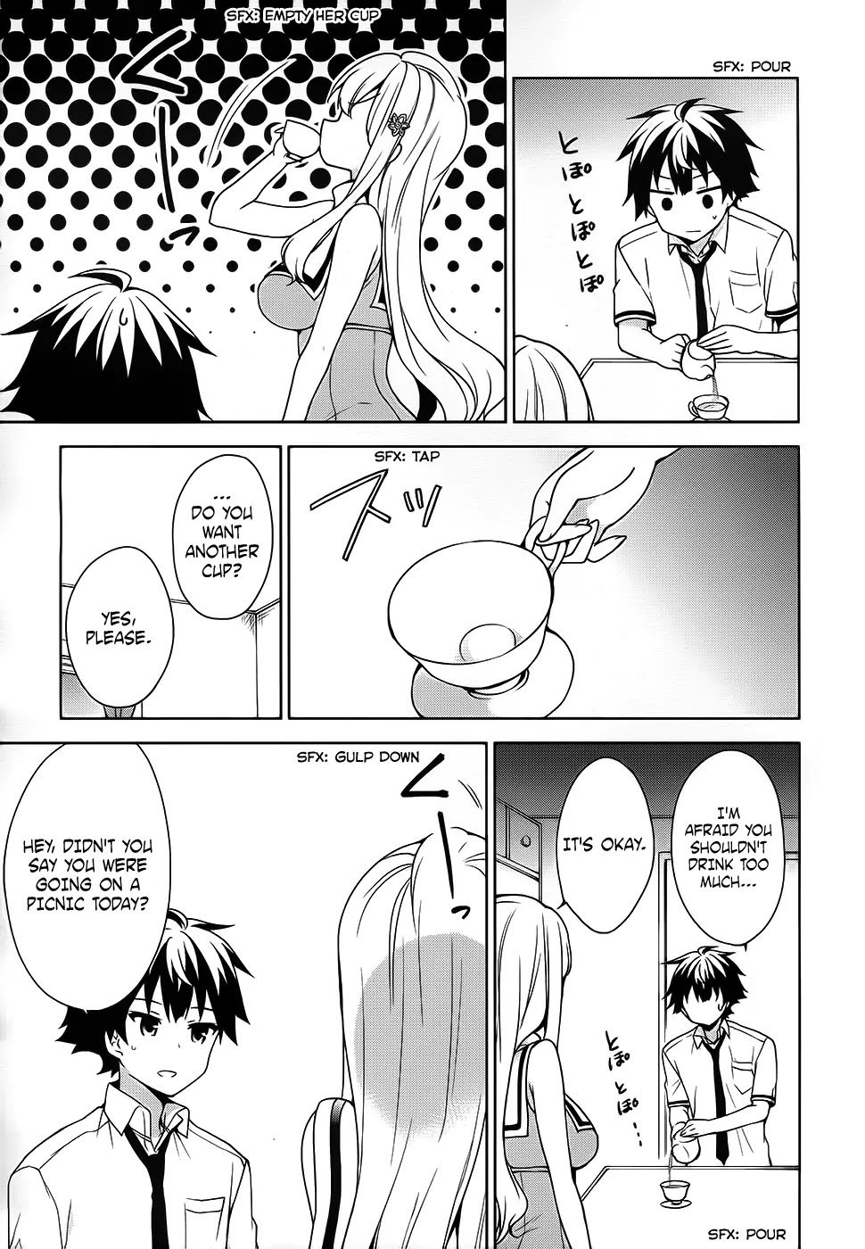 Ore ga Ojou-sama Gakkou ni "Shomin Sample" Toshite Rachirareta Ken Chapter 44 page 15 - Chapter 44: Chicken Reiko