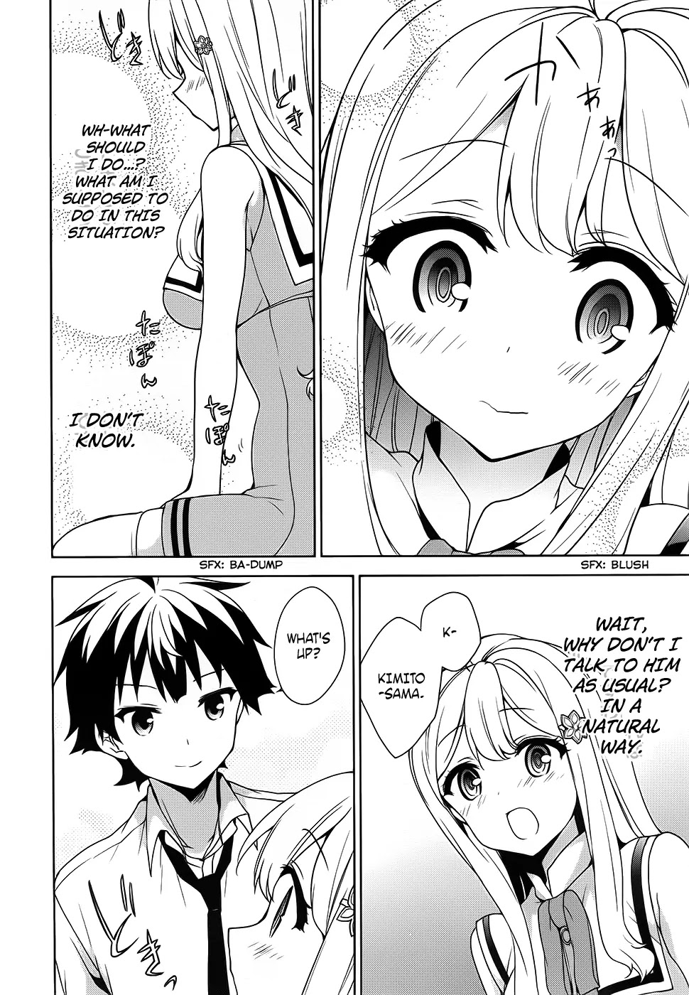 Ore ga Ojou-sama Gakkou ni "Shomin Sample" Toshite Rachirareta Ken Chapter 44 page 18 - Chapter 44: Chicken Reiko
