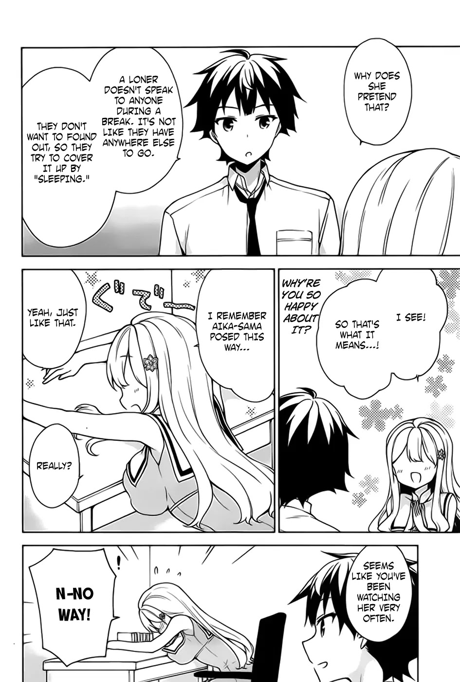 Ore ga Ojou-sama Gakkou ni "Shomin Sample" Toshite Rachirareta Ken Chapter 45 page 11 - Chapter 45: The Girl Standing Behind Me