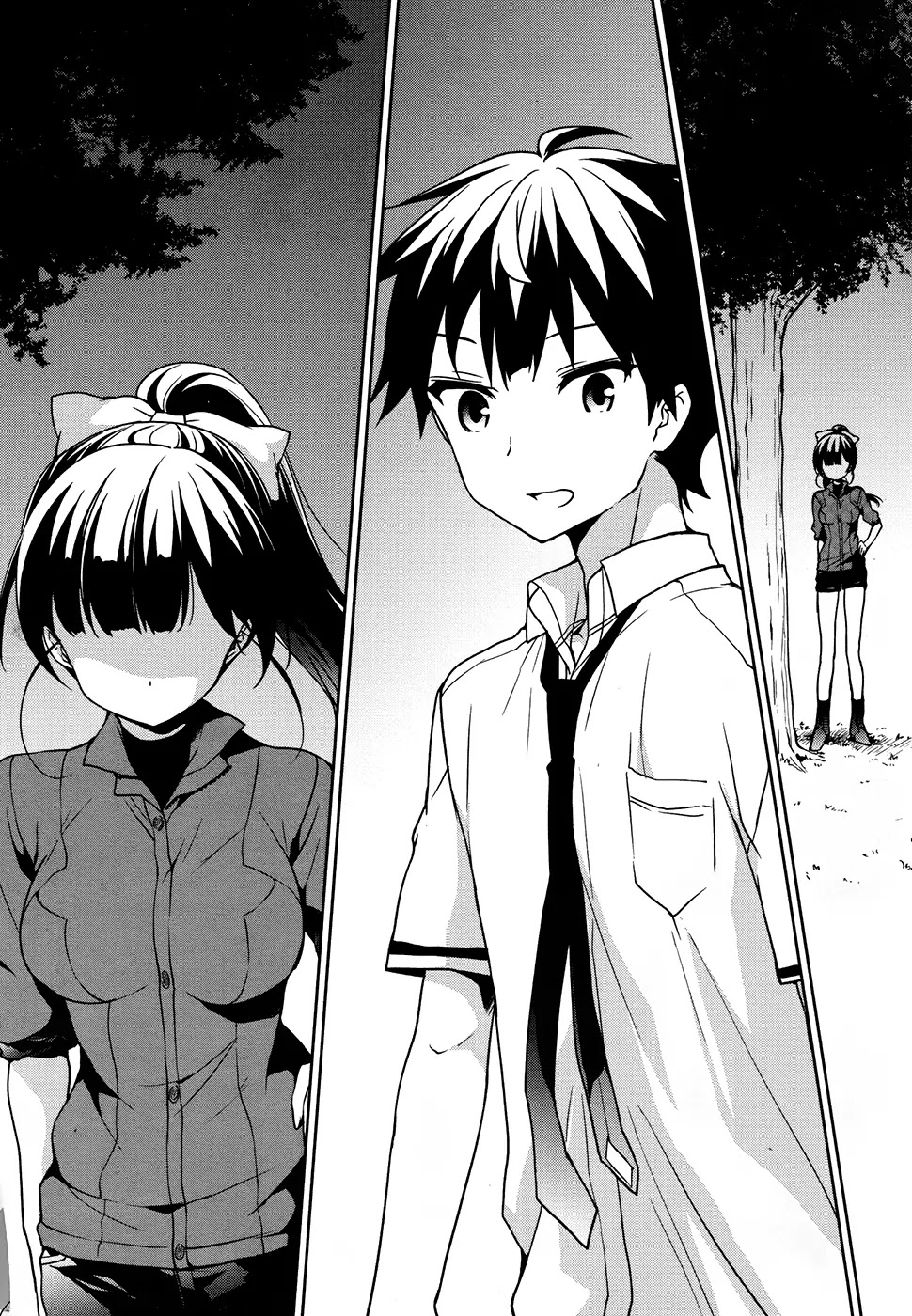 Ore ga Ojou-sama Gakkou ni "Shomin Sample" Toshite Rachirareta Ken Chapter 45 page 23 - Chapter 45: The Girl Standing Behind Me