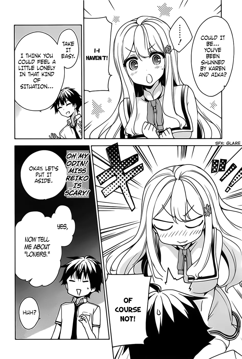 Ore ga Ojou-sama Gakkou ni "Shomin Sample" Toshite Rachirareta Ken Chapter 45 page 3 - Chapter 45: The Girl Standing Behind Me